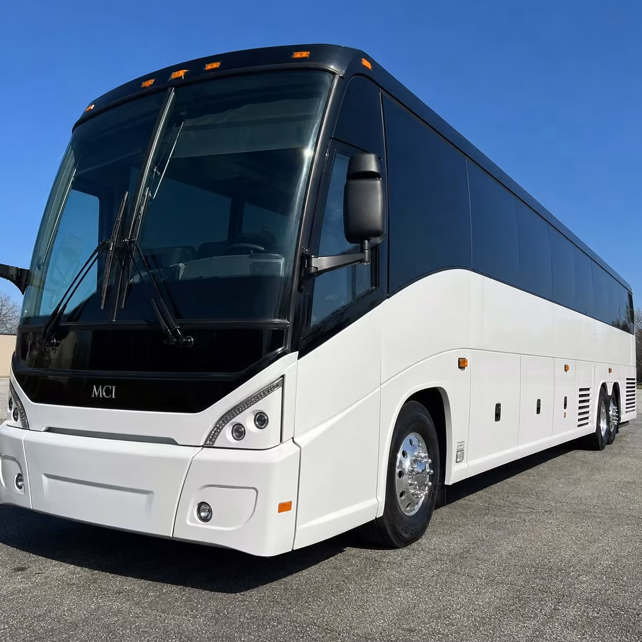 56 passenger charter bus