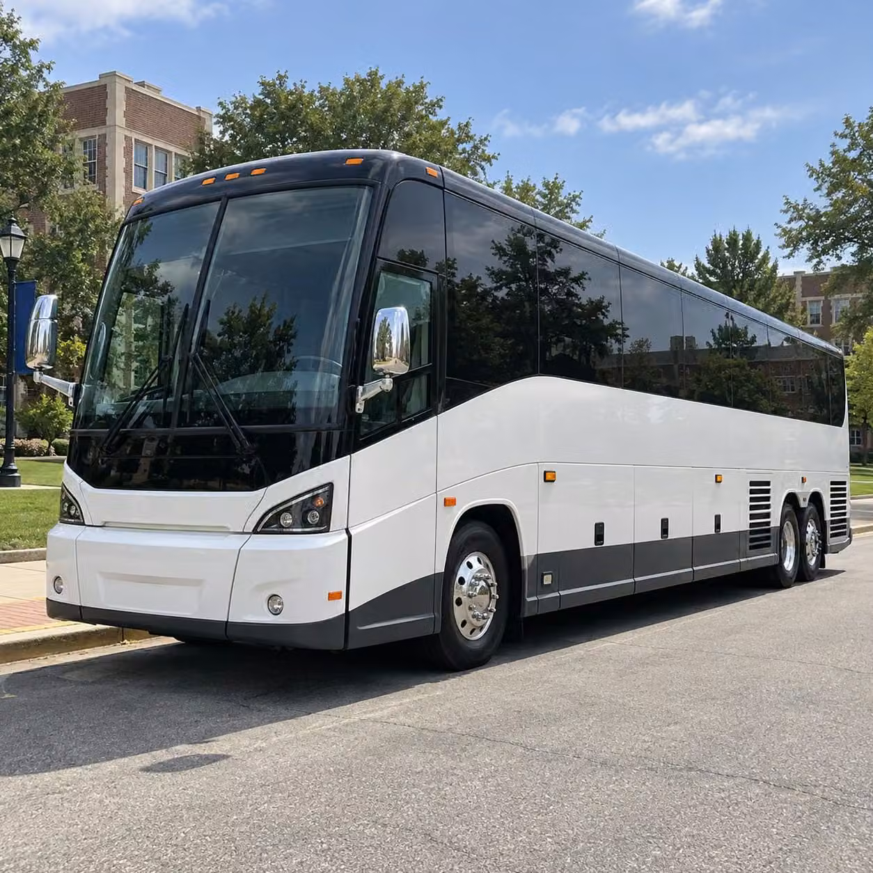 kenosha students deserve better than a bumpy yellow bus rent a modern charter bus instead