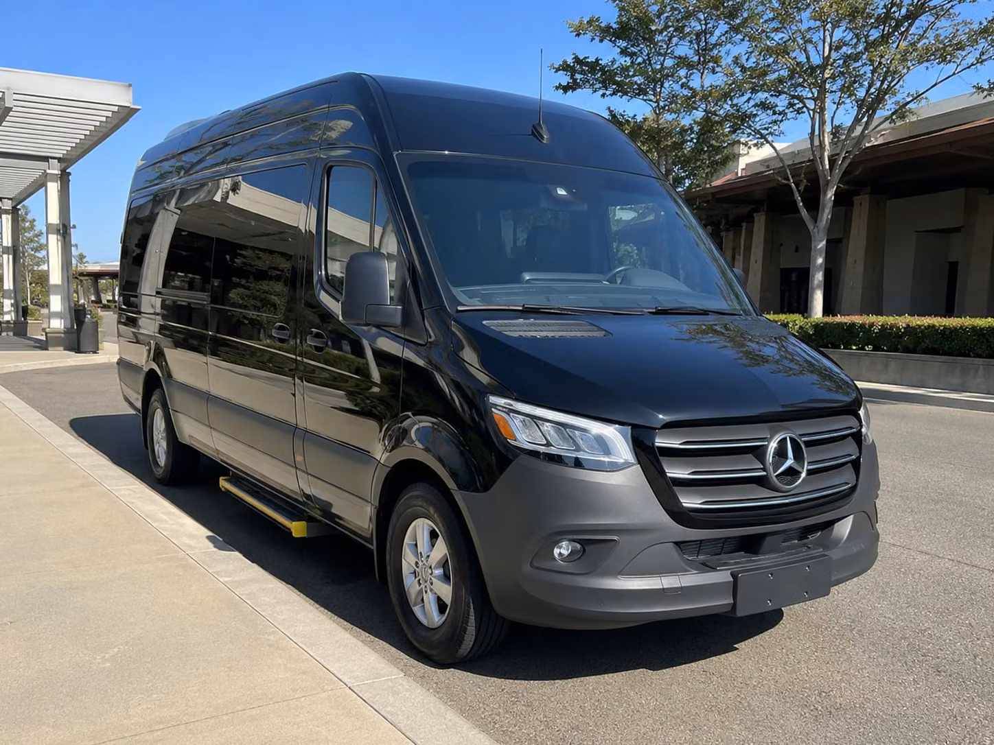 sprinter van with driver